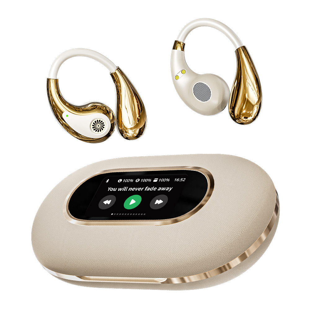 Noise-canceling Wireless Bluetooth Headphones With A Screen - Image 4