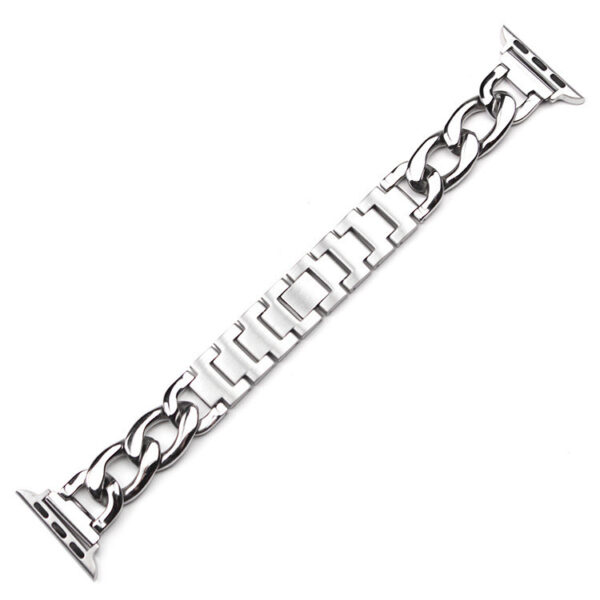 Compatible with Apple , Metal single row denim chain strap new