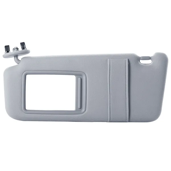 Auto Sun Visor Left Driver Side Car Sun Visor Fits 2007-2011 Toyota Camry Without Sunroof Vanity Light - Image 2