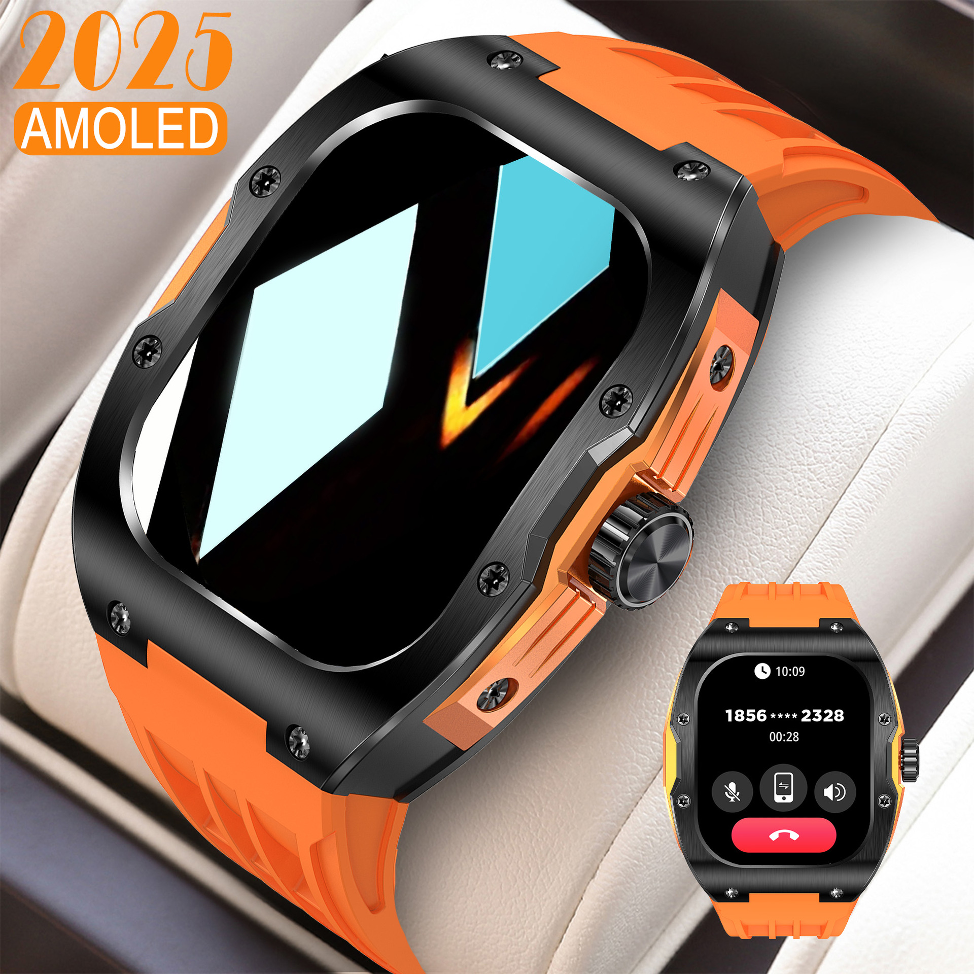 Smart Watch Fitness Sports Bracelet Call HD Bluetooth - Image 3