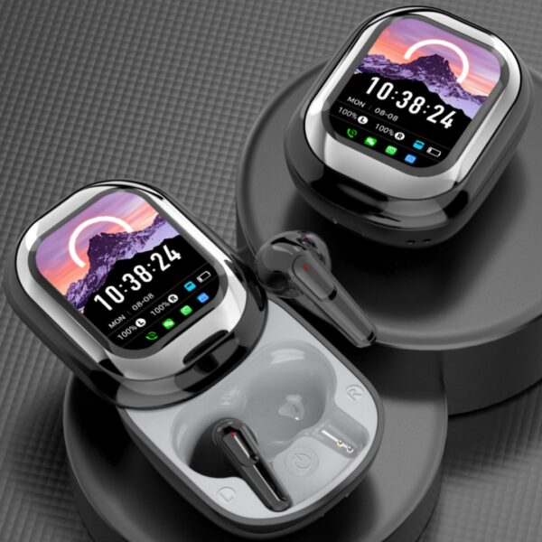 TWS In-ear Bluetooth Headset With Screen