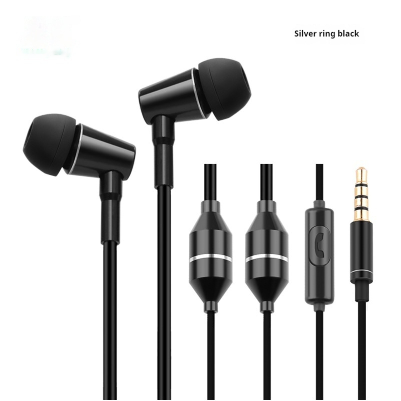 FC12 Drive-by-wire With Microphone In-ear Music Headset Air Conduit Radiation Protection - Image 2