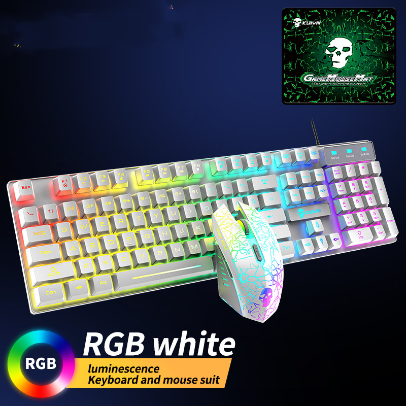 Kuiying T6RGB Luminous Keyboard And Mouse Set - Image 2