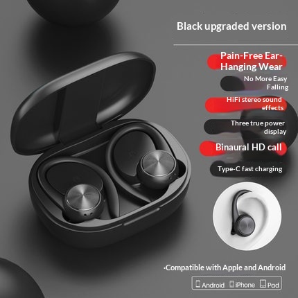 R200 TWS Wireless Sports Bluetooth Earbuds With Digital Display - Image 5
