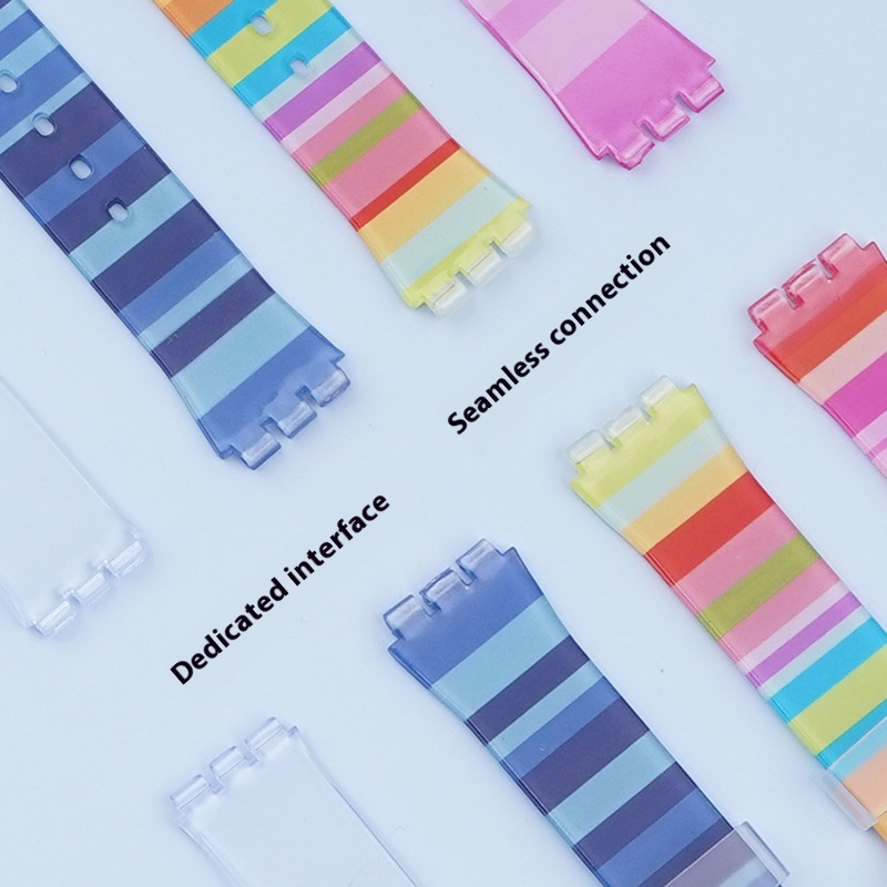 Rainbow Watch Band Ultra-thin Transparent - Image 3