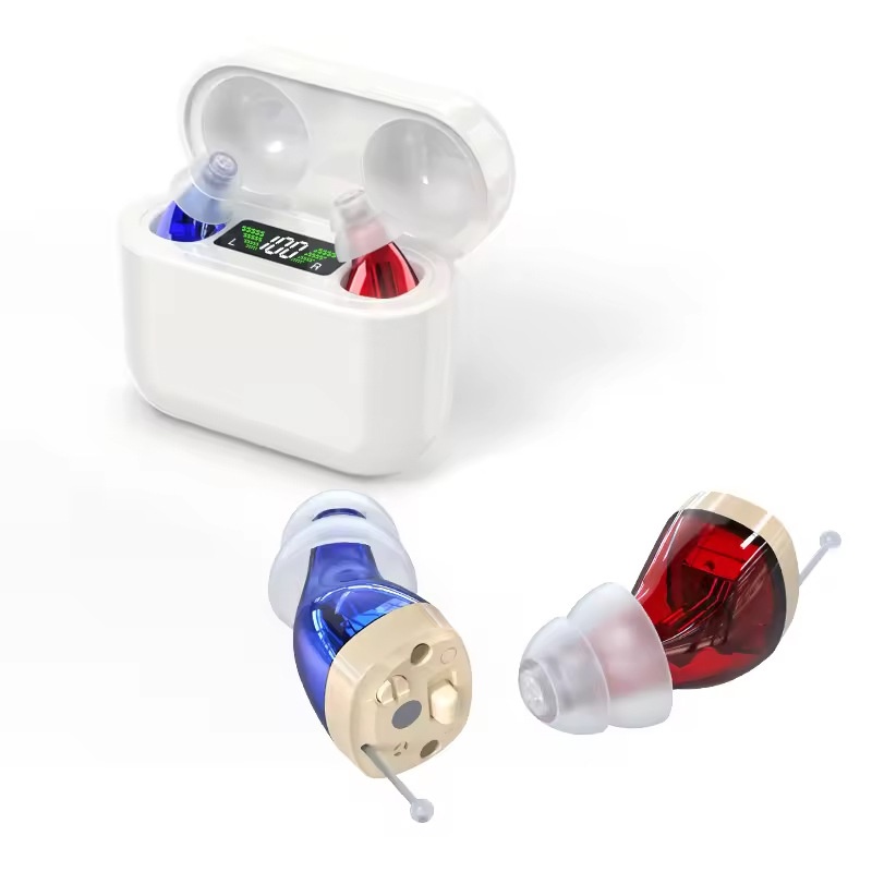 Cross-border Within The Ear Elderly Digital Hearing Aid Sound Amplifier Sound Collector Mobile Charging Warehouse - Image 4
