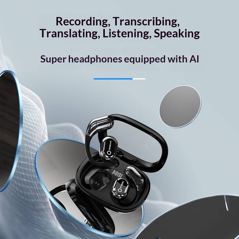 Y16 Smart Voice Translation Earbuds A Binaural Chinese-English Translator - Image 3